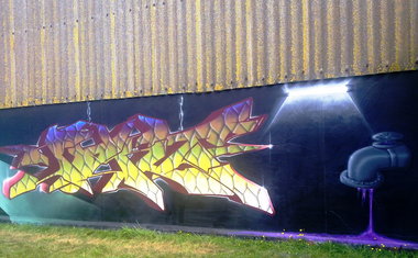 Graffiti Wall - Photo by ZUGZWANG (2016)