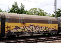 Graffiti Train - Photo by ZUGZWANG