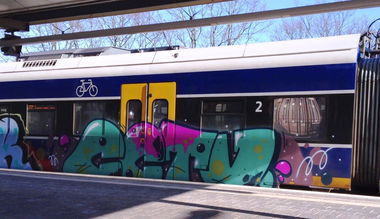 Graffiti Train - Photo by ZUGZWANG - ectv (2018)