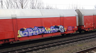 Graffiti Train - Photo by ZUGZWANG