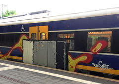 Graffiti Train - Photo by ZUGZWANG (2017)