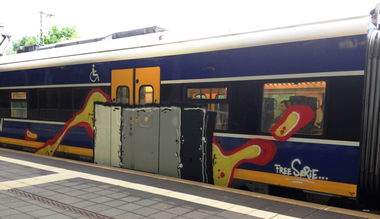 Graffiti Train - Photo by ZUGZWANG (2017)