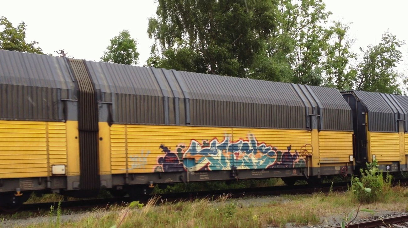 Graffiti Train - Photo by ZUGZWANG