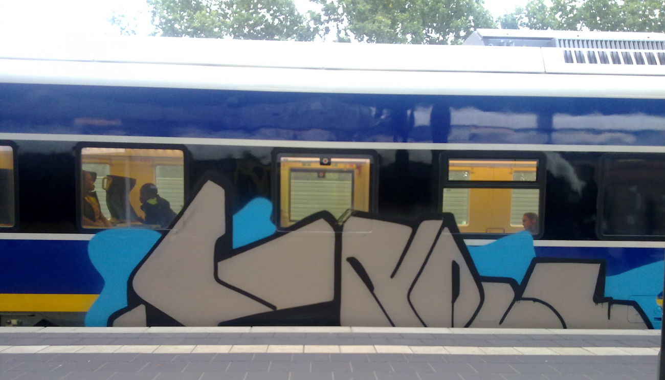Graffiti Train - Photo by ZUGZWANG (2016)