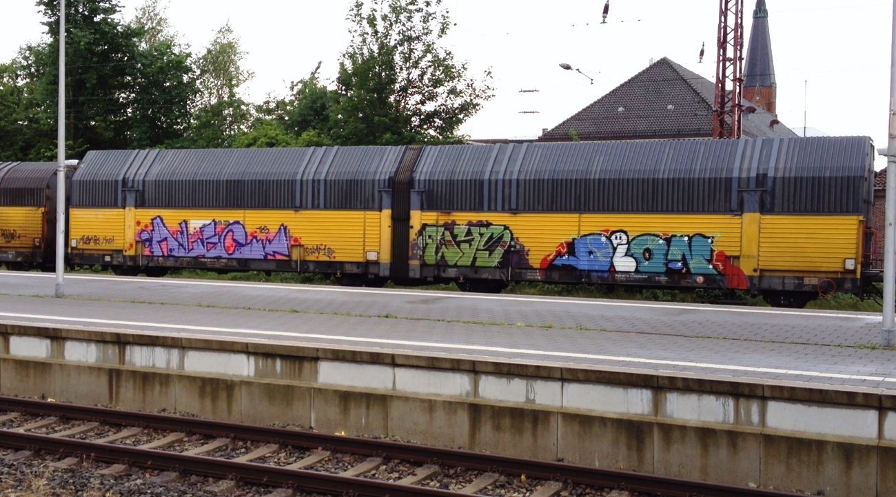 Graffiti Train - Photo by ZUGZWANG - alec