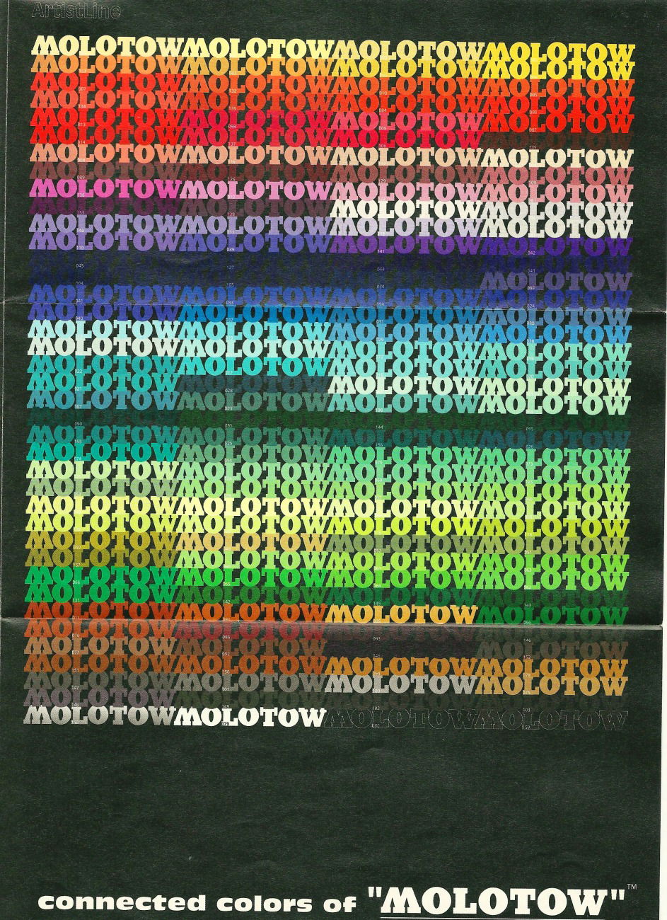 Graffiti Artwork - Photo by ZUGZWANG - molotow, lack (2002)