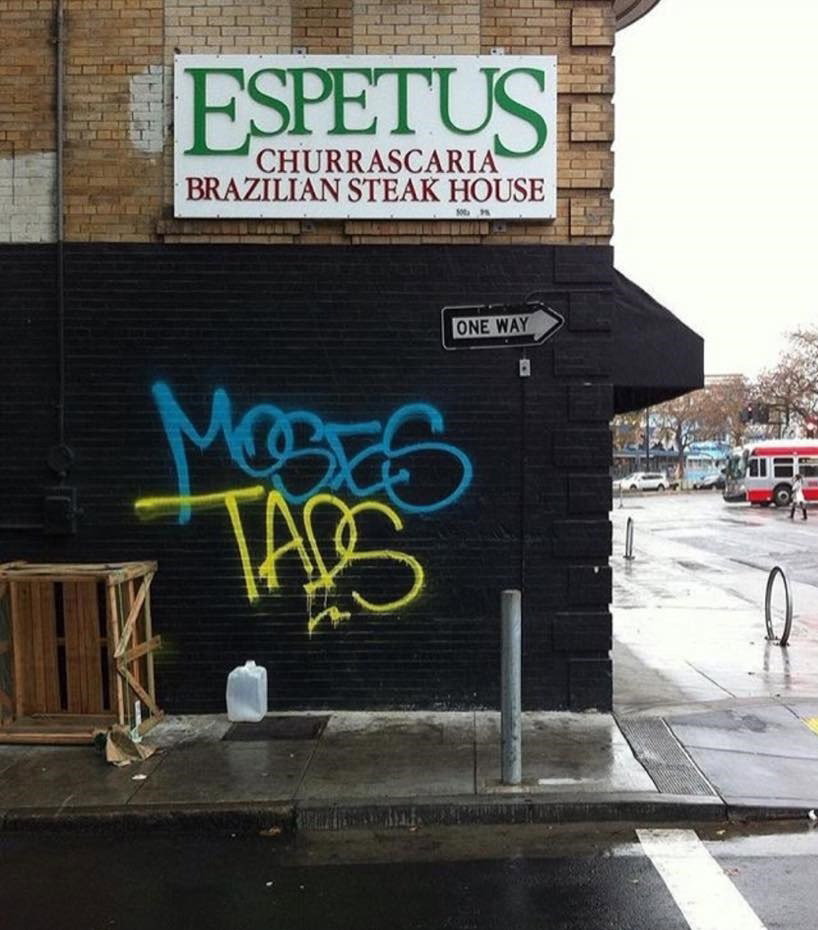 Graffiti Street Art - Photo by ZUGZWANG - moses, taps