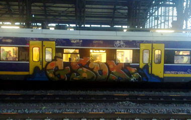 Graffiti Train - Photo by ZUGZWANG - gsox (2016)