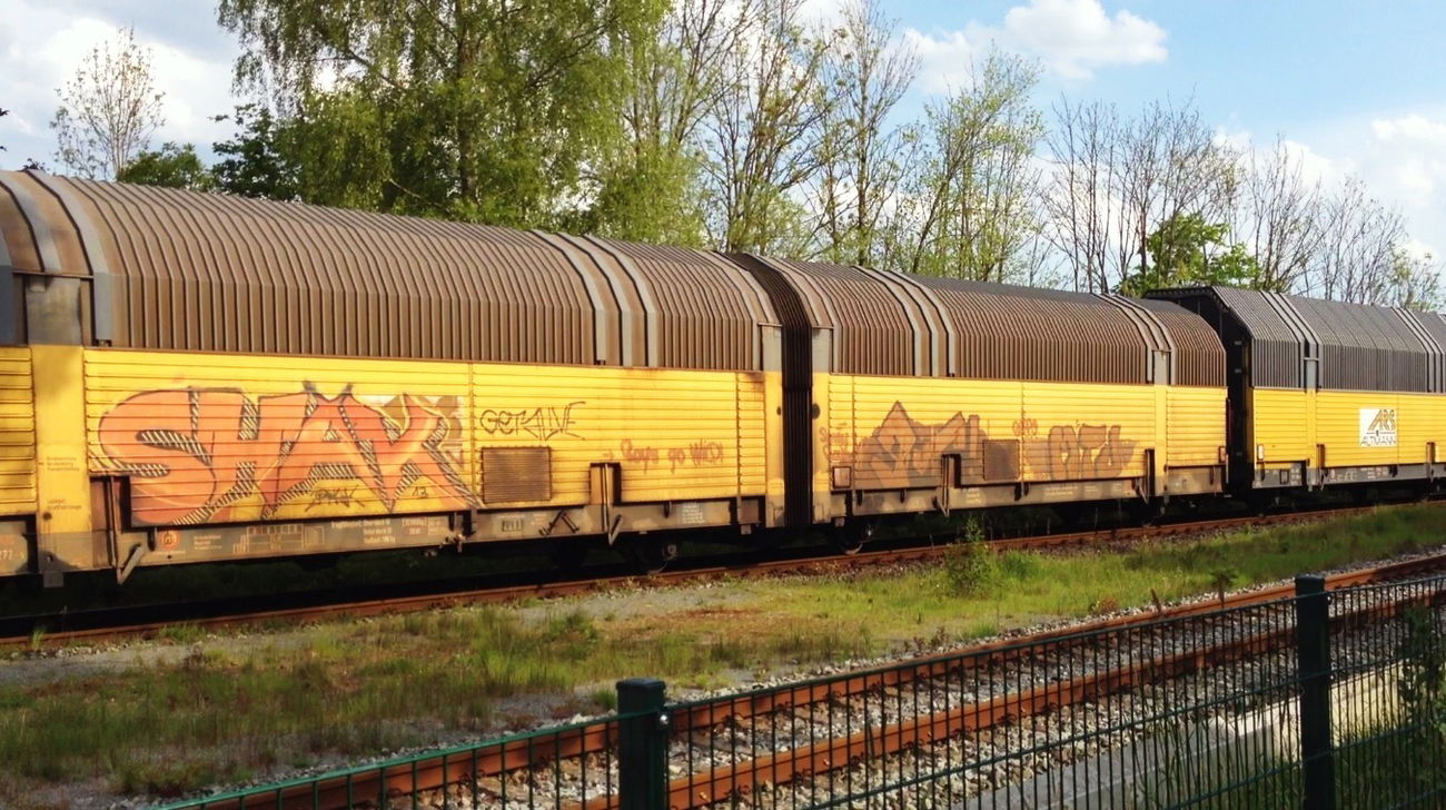 Graffiti Train - Photo by ZUGZWANG
