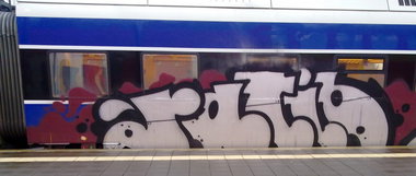 Graffiti Train - Photo by ZUGZWANG - bremerhaven., 27, bremen (2015)