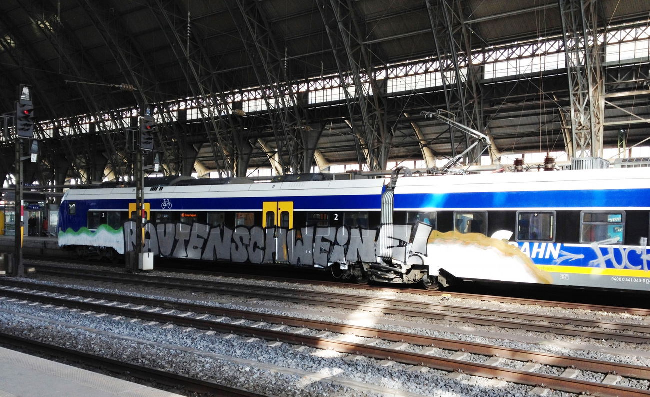 Graffiti Train - Photo by ZUGZWANG (2018)