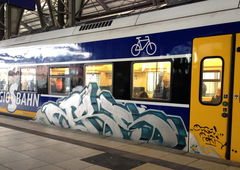 Graffiti Train - Photo by ZUGZWANG (2017)