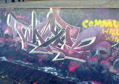 Graffiti Bombing - Photo by ZUGZWANG - wanted