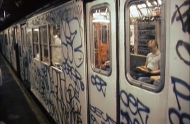 Graffiti Train - Photo by ZUGZWANG (1986)