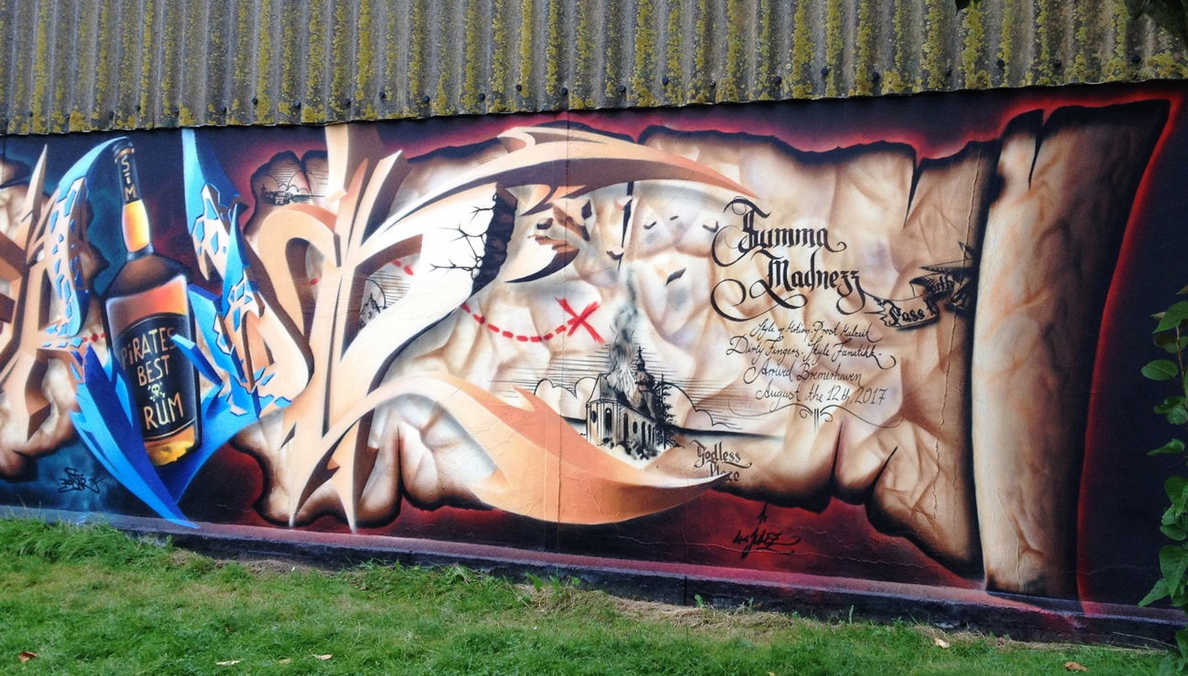 Graffiti Wall - Photo by ZUGZWANG (2017)