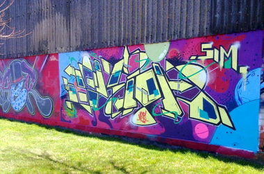 Graffiti Wall - Photo by ZUGZWANG - bremerhaven