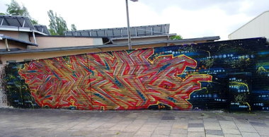 Graffiti Wall - Photo by ZUGZWANG - bremerhaven (2016)