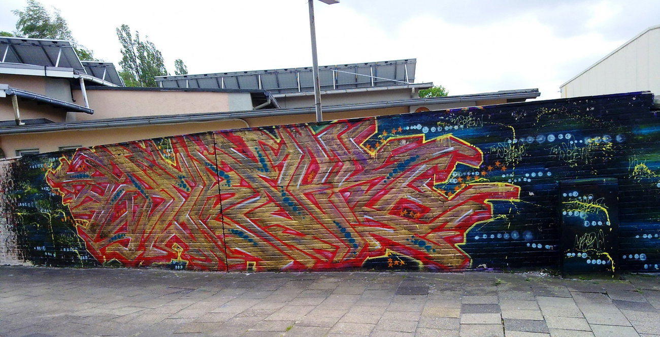 Graffiti Wall - Photo by ZUGZWANG - bremerhaven (2016)