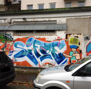 Graffiti Bombing - Photo by ZUGZWANG (2017)