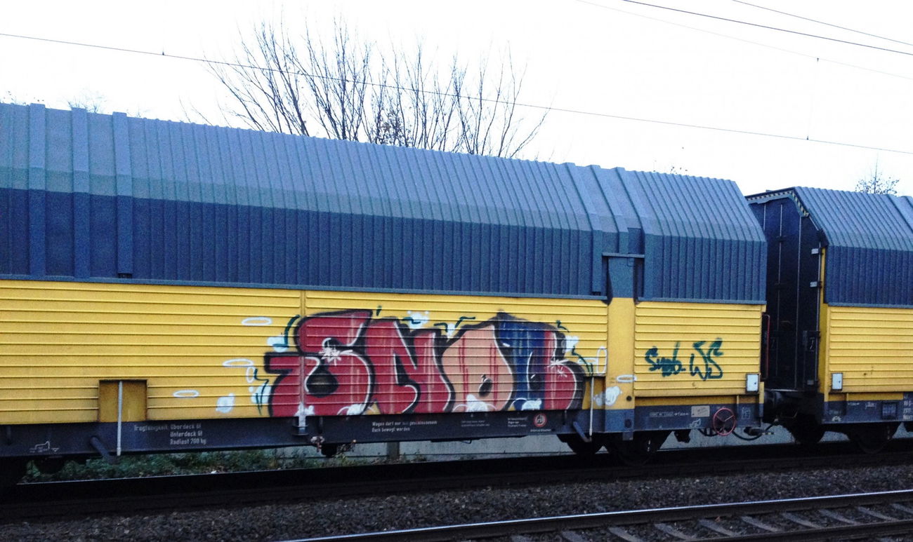 Graffiti Train - Photo by ZUGZWANG - snob