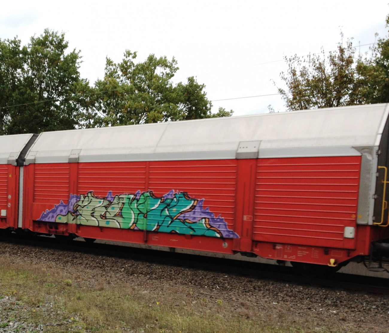 Graffiti Train - Photo by ZUGZWANG