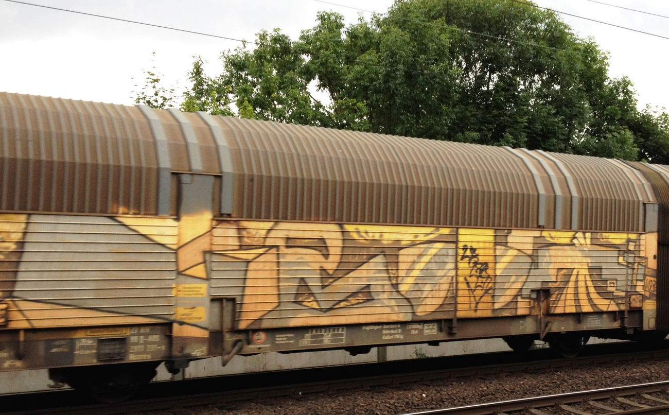 Graffiti Train - Photo by ZUGZWANG