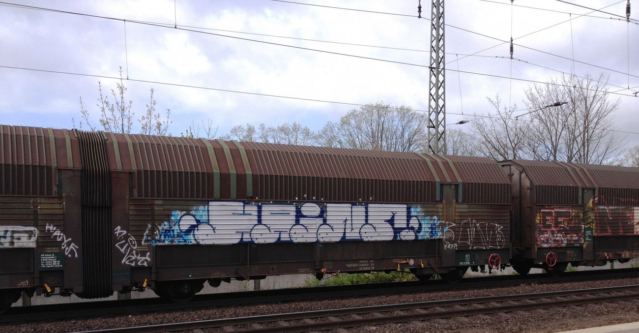 Graffiti Train - Photo by ZUGZWANG - hains