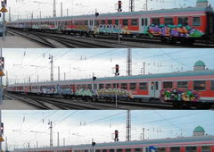 Graffiti Train - Photo by ZUGZWANG