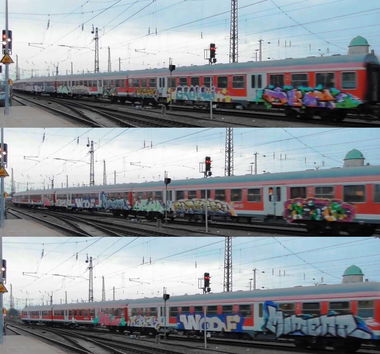 Graffiti Train - Photo by ZUGZWANG