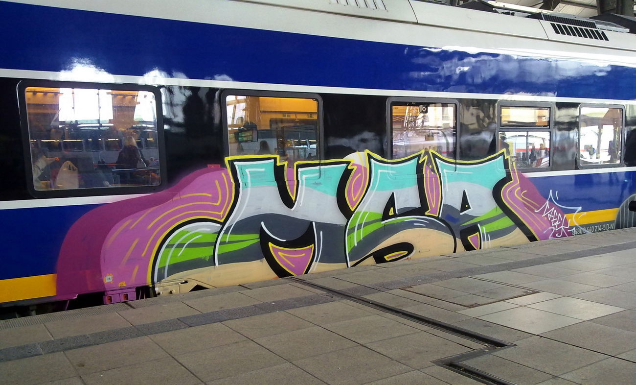 Graffiti Train - Photo by ZUGZWANG - msa (2016)