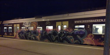 Graffiti Train - Photo by ZUGZWANG - cies (2017)