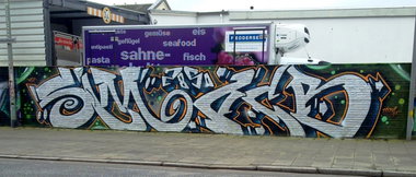Graffiti Wall - Photo by ZUGZWANG - sim, ocb, bremerhaven