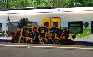 Graffiti Train - Photo by ZUGZWANG - siet (2017)