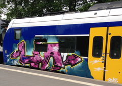 Graffiti Train - Photo by ZUGZWANG (2018)