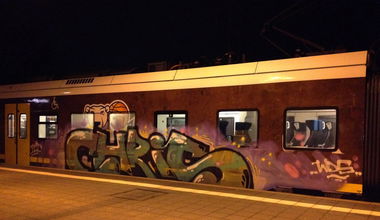 Graffiti Train - Photo by ZUGZWANG - chris (2017)
