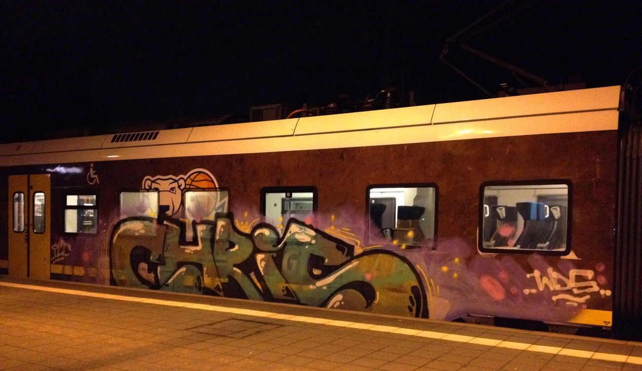 Graffiti Train - Photo by ZUGZWANG - chris (2017)