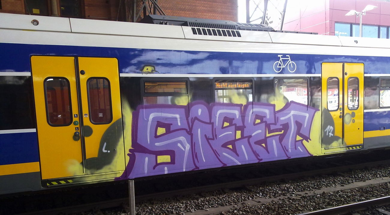 Graffiti Train - Photo by ZUGZWANG - siet