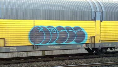 Graffiti Train - Photo by ZUGZWANG - moses, bremerhaven, 27