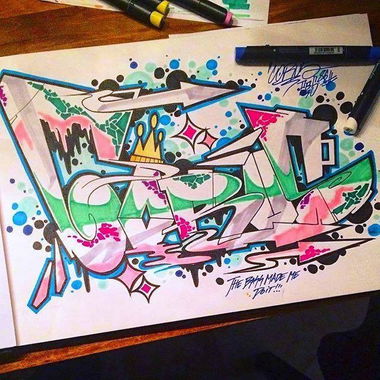 Graffiti Sketch - Photo by ZUGZWANG - corus86, pbs (2016)