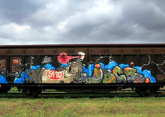 Graffiti Train - Photo by ZUGZWANG - jbcb