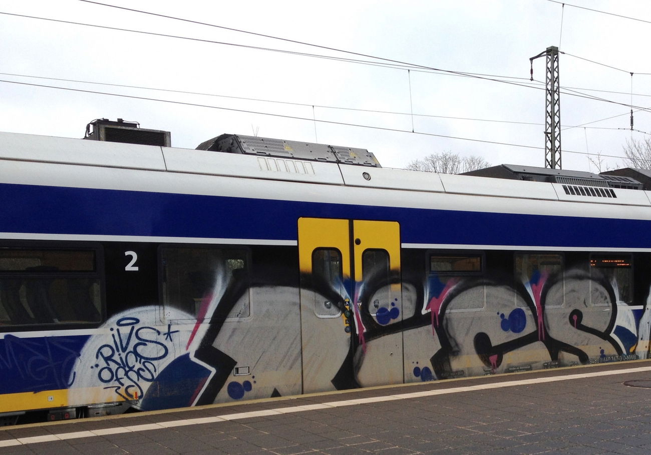Graffiti Train - Photo by ZUGZWANG - ric (2017)