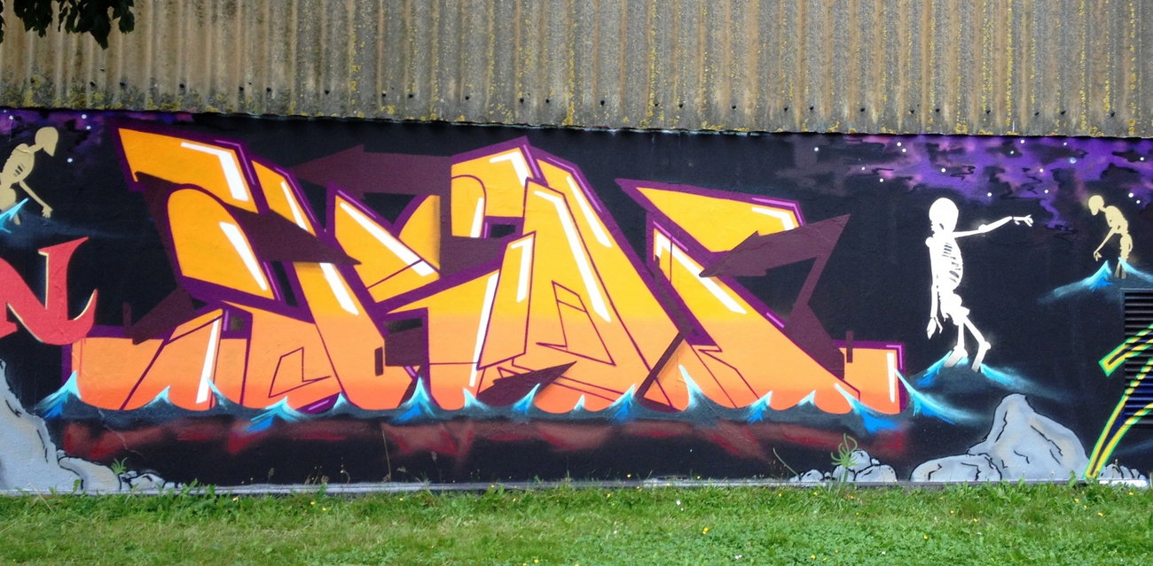 Graffiti Wall - Photo by ZUGZWANG (2017)