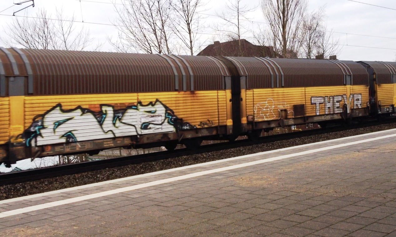 Graffiti Train - Photo by ZUGZWANG - rlz, theyr