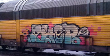 Graffiti Train - Photo by ZUGZWANG - bremerhaven, 27, bremen