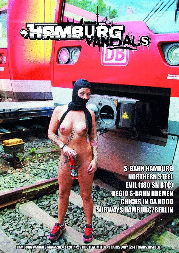 Graffiti Train - Photo by ZUGZWANG - hamburg, vandals, sn (2014)