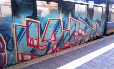 Graffiti Train - Photo by ZUGZWANG - bremerhaven, 27, bremen (2014)