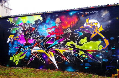 Graffiti Wall - Photo by ZUGZWANG