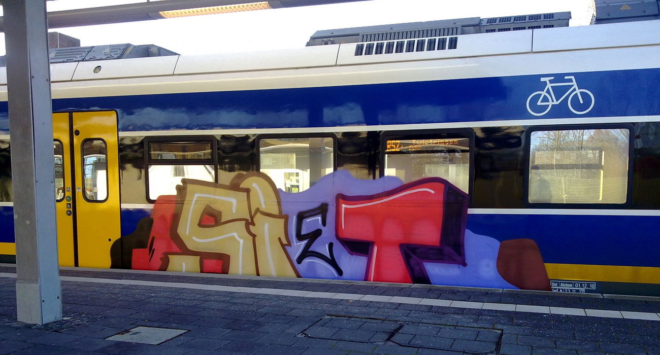 Graffiti Train - Photo by ZUGZWANG - siet (2016)