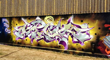 Graffiti Wall - Photo by ZUGZWANG - spuk (2018)