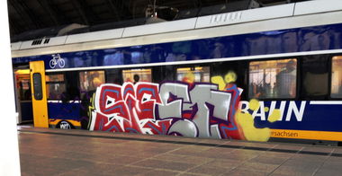 Graffiti Train - Photo by ZUGZWANG - siet (2017)